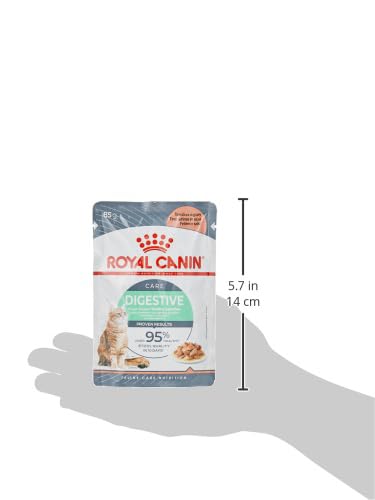 Royal Canin, Digest Sensitive Feline Care Nutrition Cat Food, Gravy, 12 Pouches x 85 grams