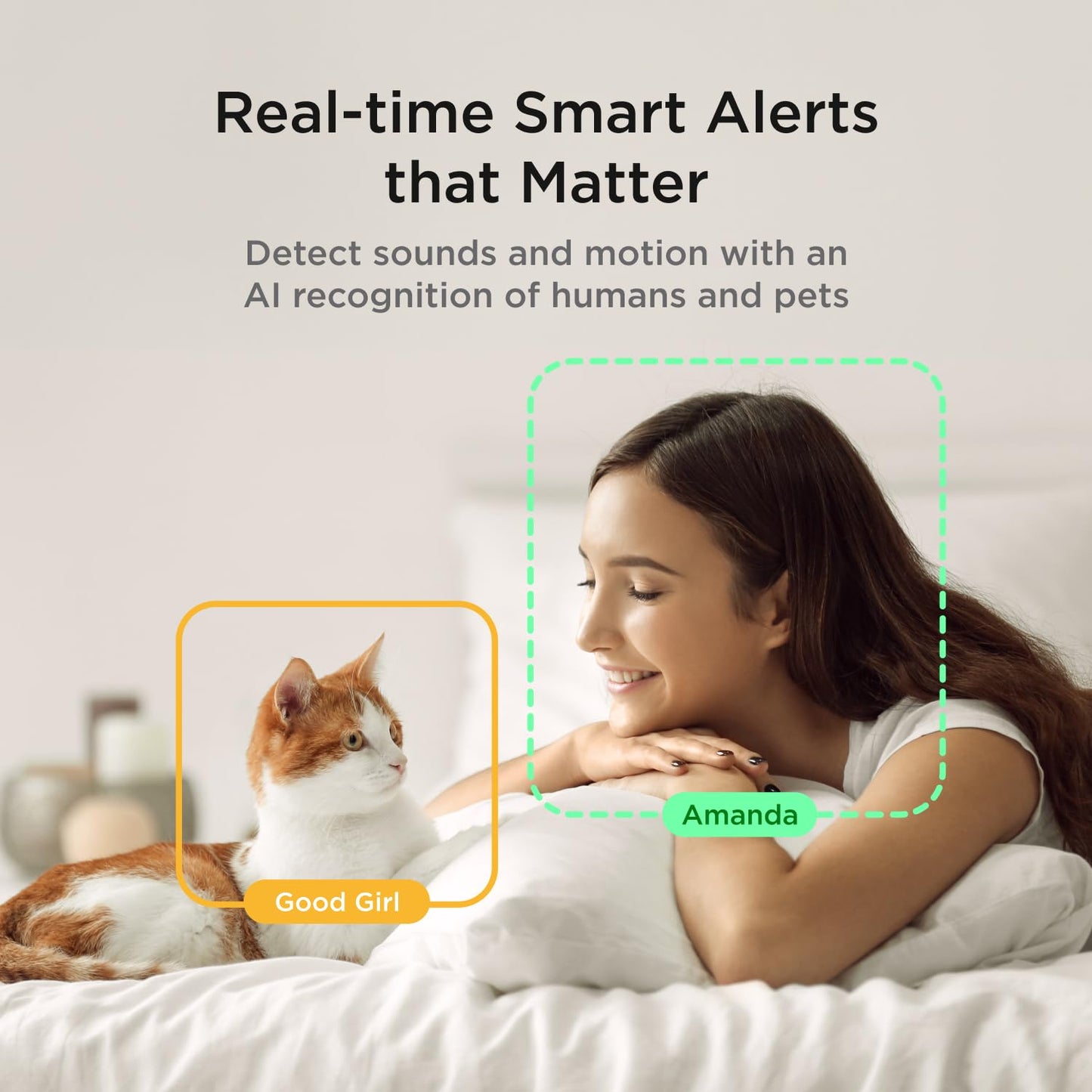 Petcube Cats and Dogs 1080P HD Video 2-Way Audio Sound/Motion Alerts Night Vision Pet Monitoring Wi-Fi Camera with Laser Toy