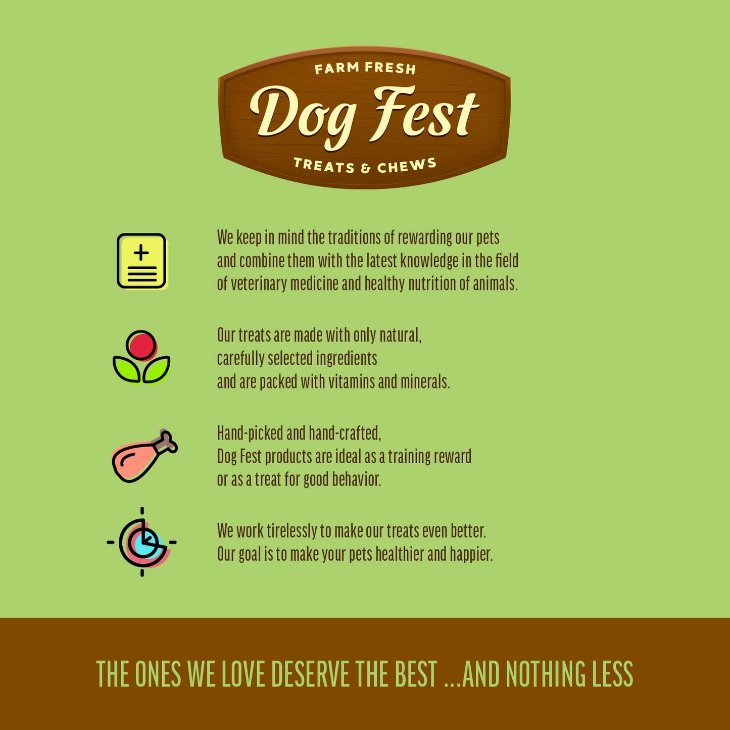 Dog Fest Duck tenders for mini-dogs - 55g -1.94oz