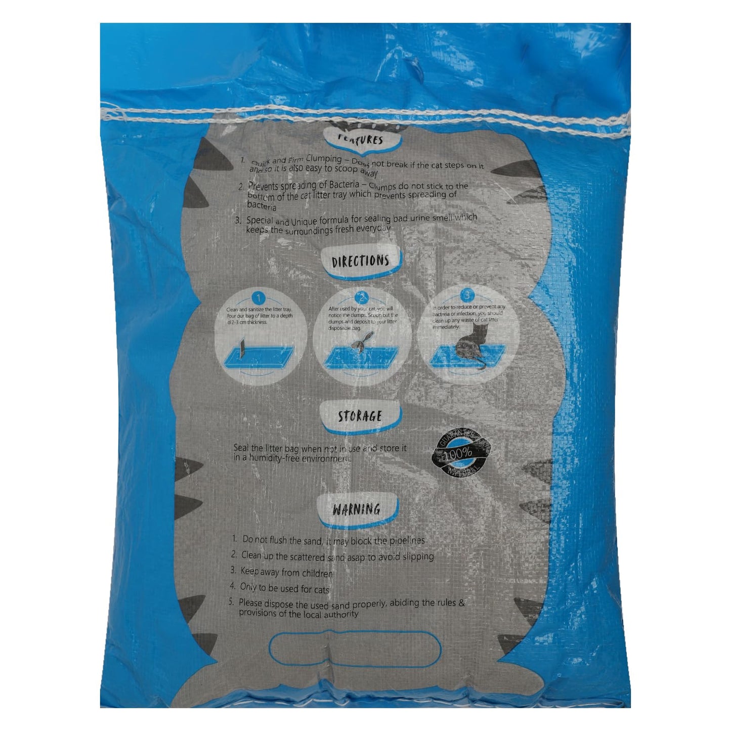 O'Cat Premium Bentonite Clumping Cat Litter (5kg)