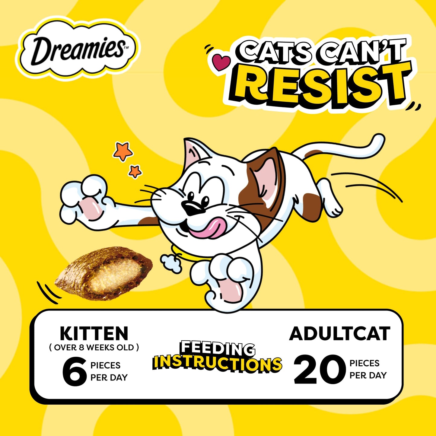 Dreamies Cat Treats, Chicken, 60 Gm
