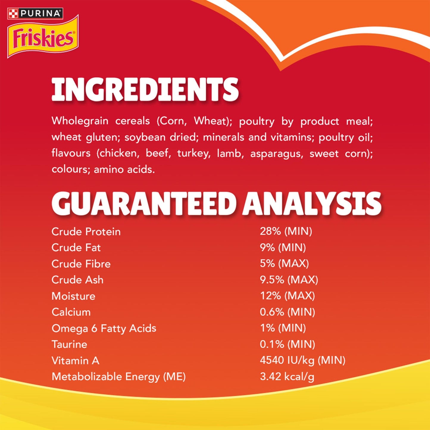 Friskies Purina Dry Cat Food Meaty Grill 1kg