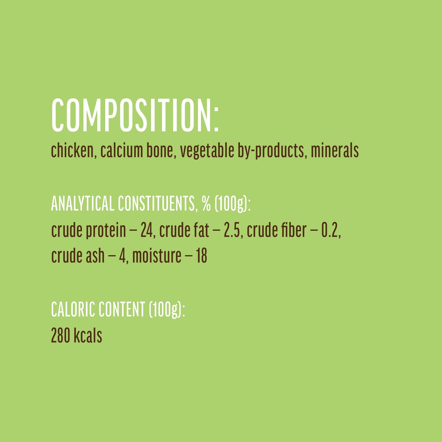 Dog Fest Calcium bones with chicken for mini-dogs - 55g (1.94oz)