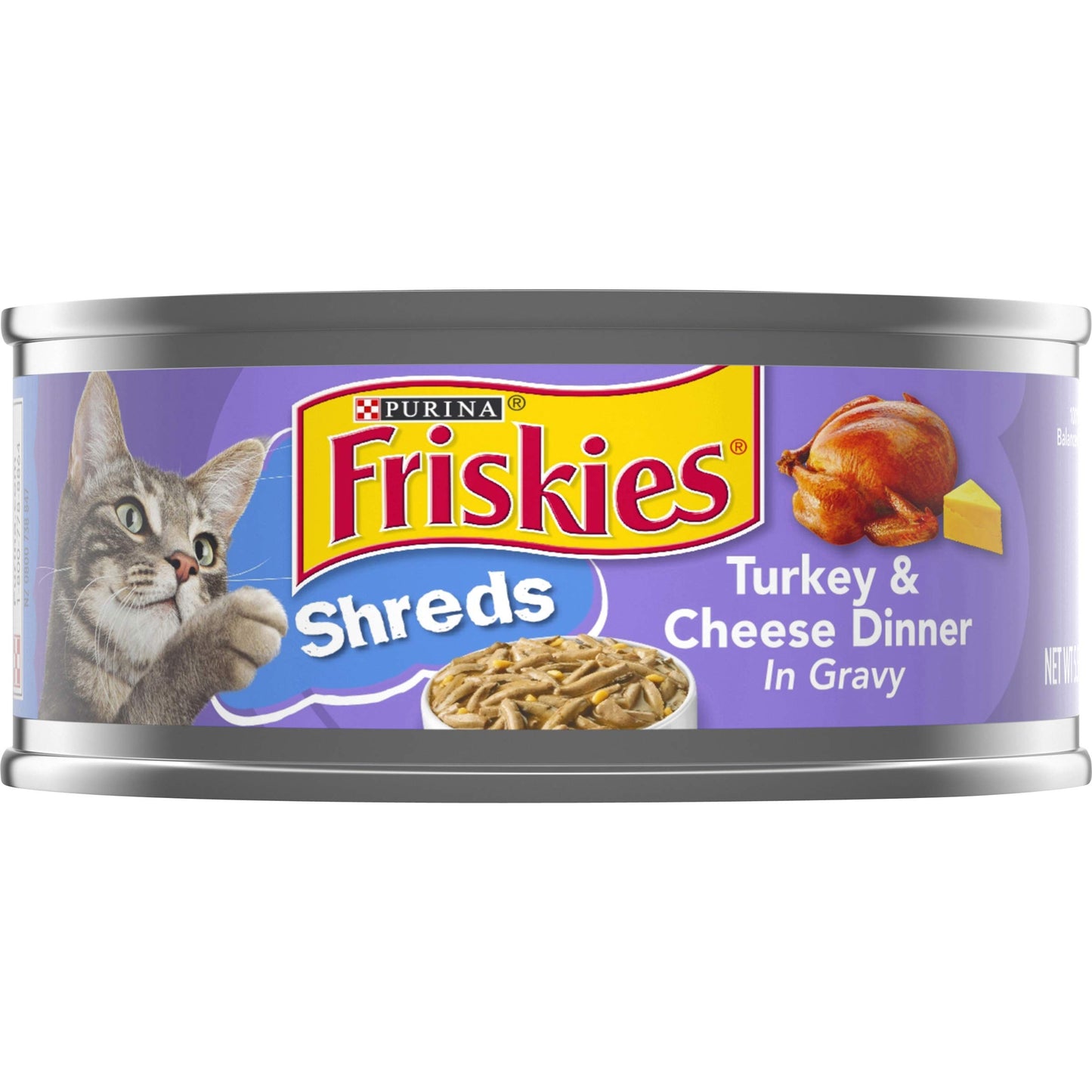 Friskies Can Peet Food, Purple, 5.50 Ounce (24 Cans), 11055176