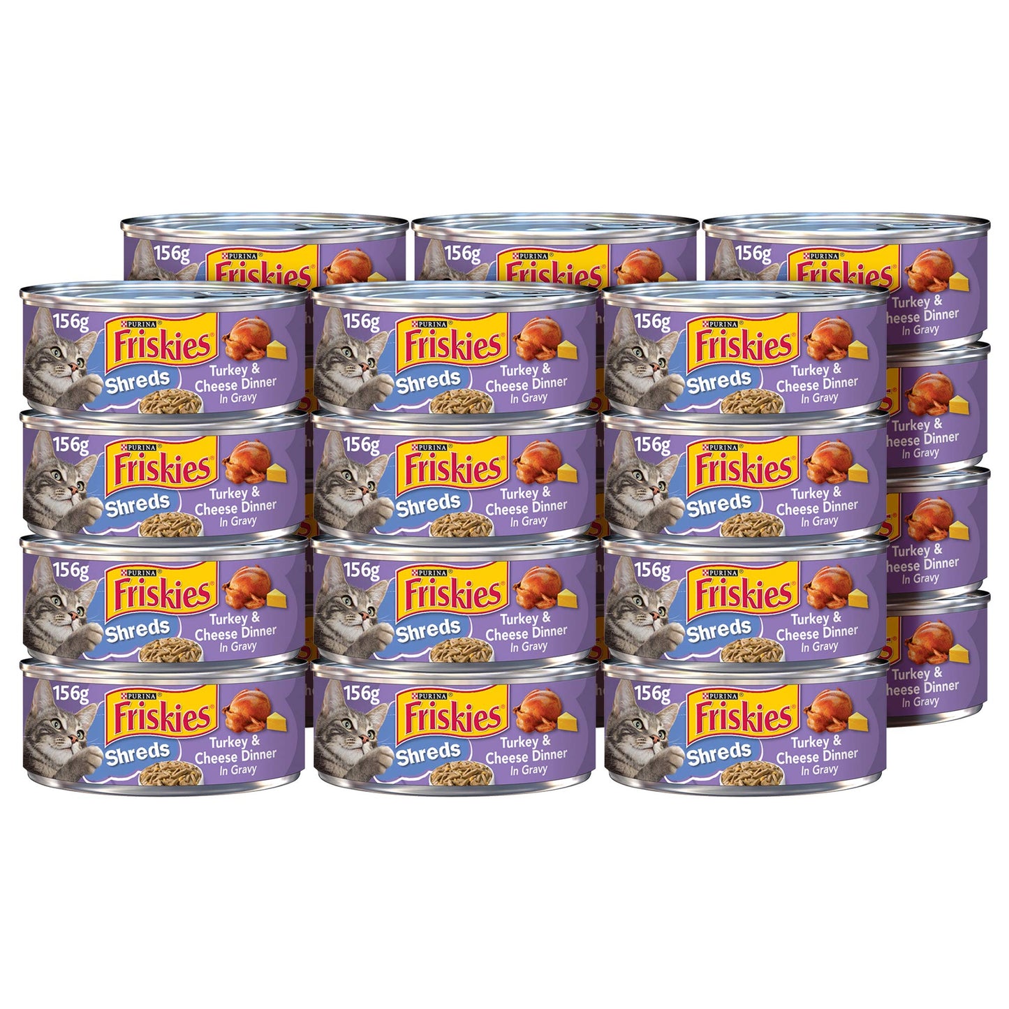 Friskies Can Peet Food, Purple, 5.50 Ounce (24 Cans), 11055176
