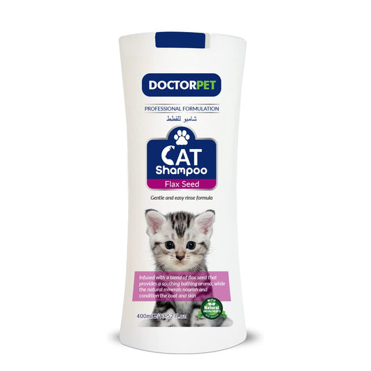 Dr Pet Doctor Pet Flax Seed Cat Shampoo 400 ml