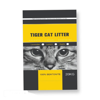 Tiger Cat Litter ® (20kg) Premium Ultra Clumping O cat Litter رمل فضلات القطط