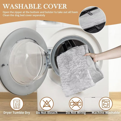 Comfort Expression XL Dog Beds for Extra Large Dogs, XL Dog Bed, Large Dog Bed Washable, Jumbo Dog Bed with Removable Cover and Zipper, Extra Large Dog Bed with Dog Bed Cover