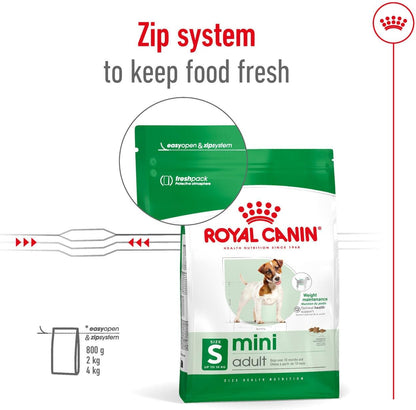 Royal Canin Size Health Nutrition Mini Adult Dry Dog Food - 2Kg