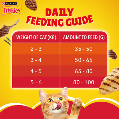 Friskies Purina Dry Cat Food Meaty Grill 1kg