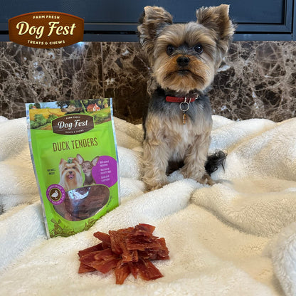 Dog Fest Duck tenders for mini-dogs - 55g -1.94oz