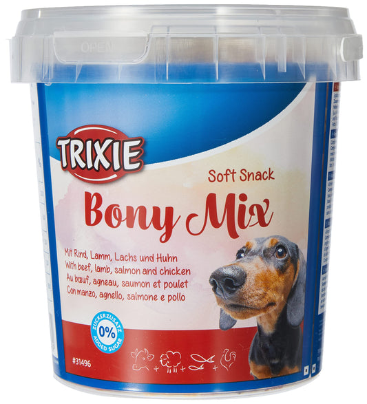 Trixie Soft Snack Bony Mix Dog Treats - 500G