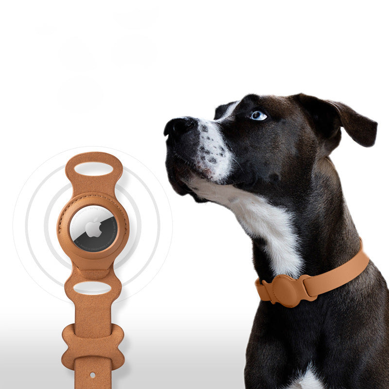The AirTag Pet Collar is designed with a collar and an Air tag holder compatible with Apple Airtag. The AirTag collar is suitable for dogs and cats and is an excellent solution to keep track of your furry one.