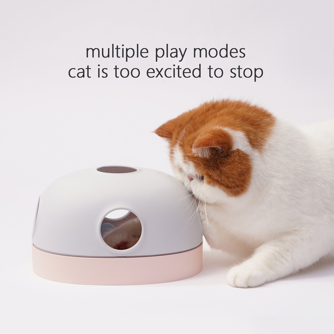 A 3-in-1 cat toy designed to unleash cats' hunting nature, relief stress and break from boredom. A purr-fect game to keep cats entertained whether you are home or away from home.  Made of healthy and environmentally friendly material to ensure cats' safety. 
